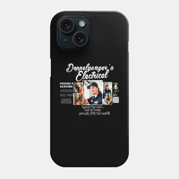 Doppelganger's Electrical Phone Case by Jaymz Weiss Designz