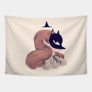 Fox Face Tapestry