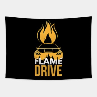 Flame Drive Tapestry