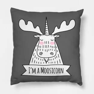 I’m a Moosicorn - Moose Unicorn Pillow