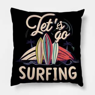 Let's go surfing! Pillow