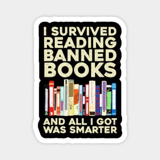 Funny Banned Books Art For Cool Read Banned Books Magnet