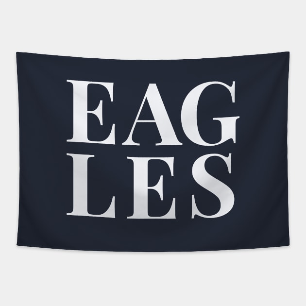 Eagles Football Tapestry by LineXpressions