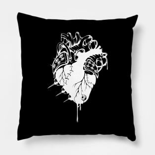 Synthetic heart Pillow