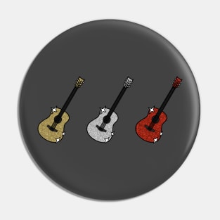 Glitter Guitars Pin