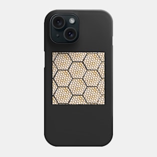 Honey Combs up close picture bees Phone Case