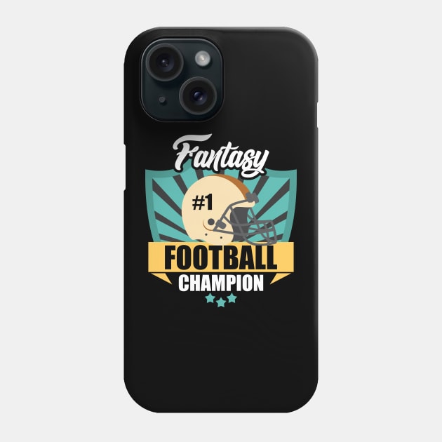 Awesome Fantasy Football Champion Winning Prize Phone Case by theperfectpresents