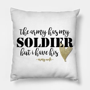 Army has my Soldier Pillow