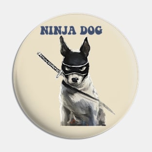 Ninja dog Pin