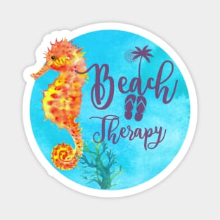 Beach Therapy Magnet