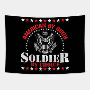 Soldier By Choice Tapestry