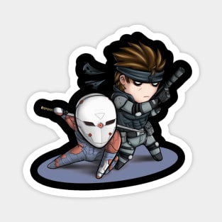 Mgs1 Fox And Snake Magnet