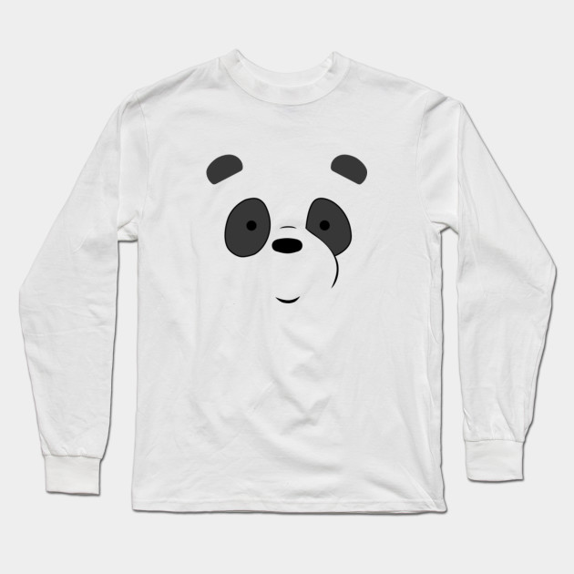 Panpan The Panda Panda Camiseta Manga Larga Teepublic Mx