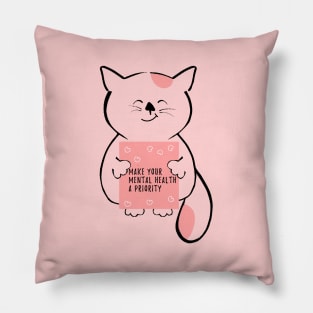 Mental Health Awareness Pillow