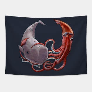 The Squid and the Whale Tapestry
