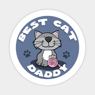 Cat daddy pajamas Magnet