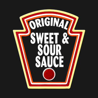 Sweet Sour Sauce Condiment Group Halloween Costume T-Shirt