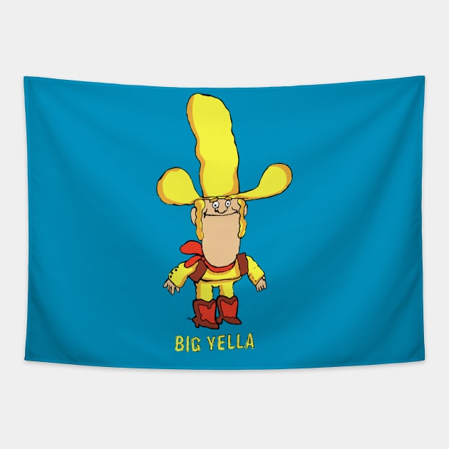 Big Yella Tapestry by offsetvinylfilm