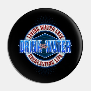 Living Water Cafe Pin