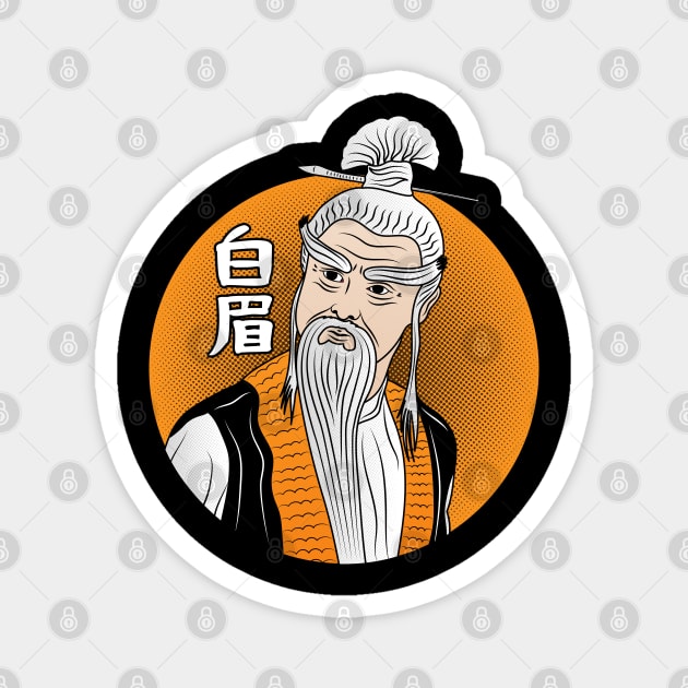 Pai Mei Magnet by carloj1956