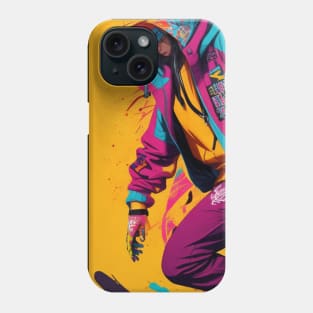 Urban Artistry - Unleash the Vibrance of Graffiti Phone Case