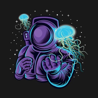 Astronaut and Jellyfish T-Shirt