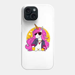 modern unicorn Phone Case