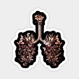 Lung Anatomy / Cancer Awareness 23 Magnet