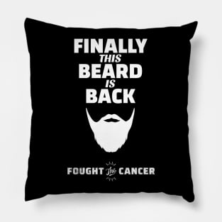 Men Prostate Lung Colon Cancer Awareness T Shirt Pillow