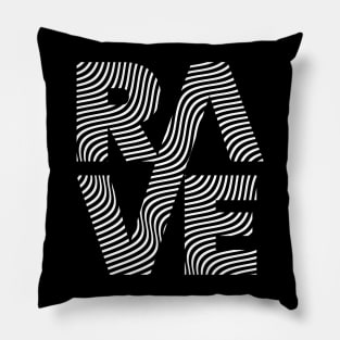 Rave Lines design Pillow