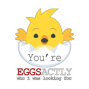 Eggsactly who I'm looking for T-Shirt