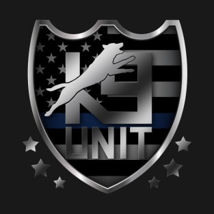 K-9 Unit  Badge -Police Dog Unit - Malinois T-Shirt