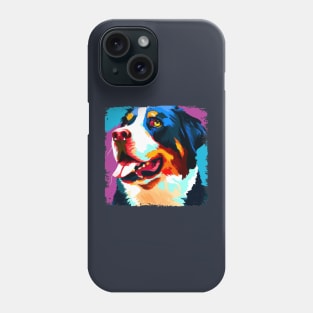 Greater Swiss Mountain Dog Pop Art - Dog Lover Gifts Phone Case