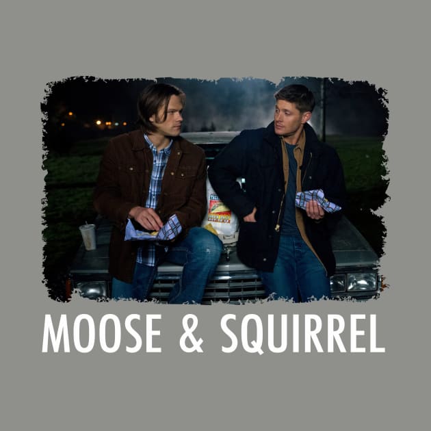 Supernatural Sam  Dean Moose  Squirrel by Den Tbd