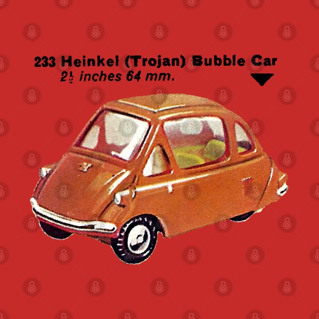 TOY BUBBLECAR - advert by Throwback Motors