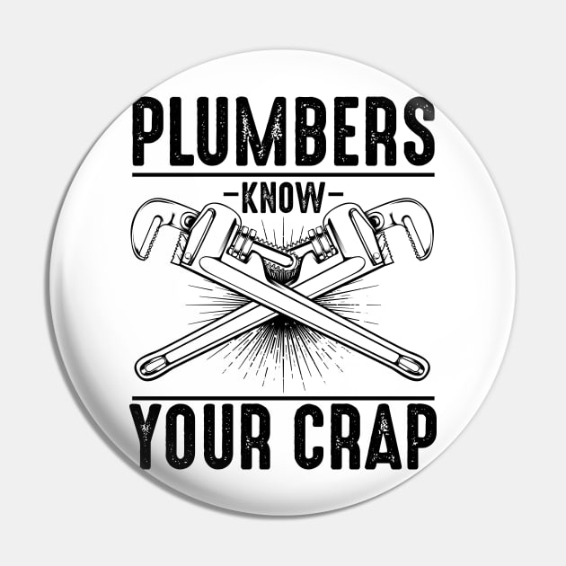 Plumber Pin by Lumio Gifts