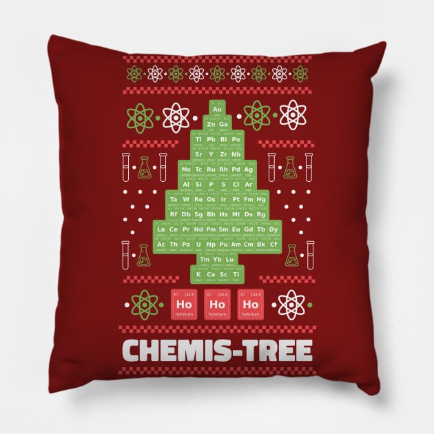 CHEMISTREE Pillow by Bombastik