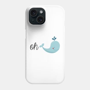 Oh Whale Cartoon Phone Case