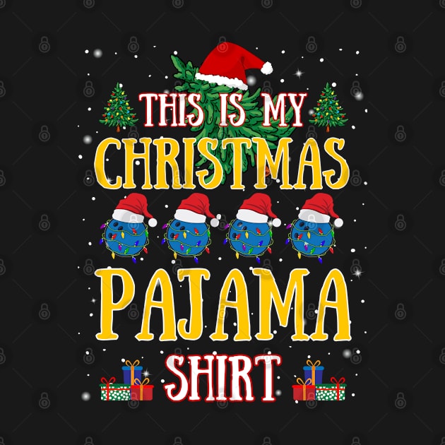 Funny Christmas Bowling Lover This Is My Christmas Pajama by egcreations