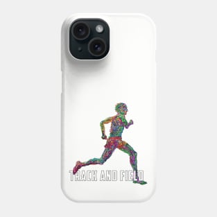 Wired to Run - Track and Field Phone Case