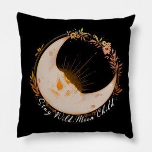 stay wild moon child Pillow