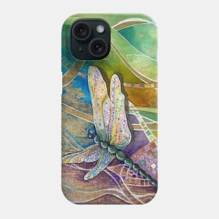 Dragonfly pond Phone Case