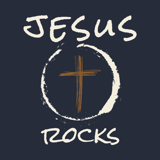 Jesus Rocks by Designs by Eliane