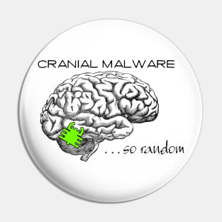 Cranial Malware Pin