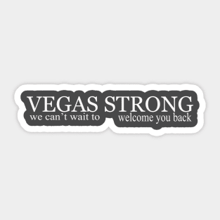 Vegas Strong Sticker for Sale by Mbnotfunny