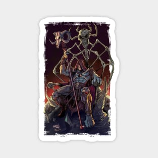 Skeletor Enthroned Magnet