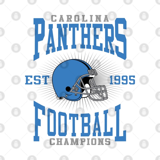 Carolina Panthers Football Champions by genzzz72