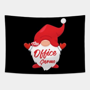 The Office Manager Gnome Matching Family Christmas Pajama Tapestry