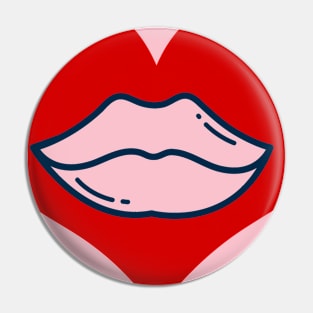 Lip Love II Pin