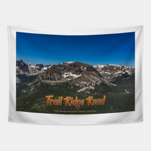 Trail Ridge Road in Rocky Mountain National Park Tapestry